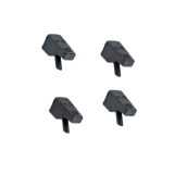 Tampons grille table cuisson livre par 4 pieces - 14 mm