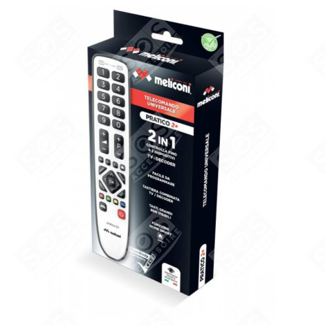 TÉLÉCOMMANDE TV UNIVERSELLE - PRATICO 2+ TÉLÉVISION - 360170