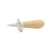 Couteau a huitres manche bois