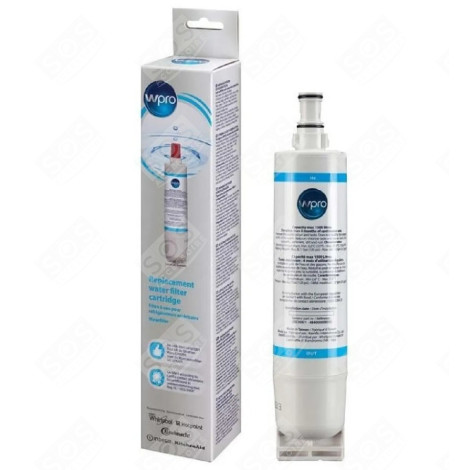 CARTOUCHE FILTRE À EAU WPRO US FRIGO, RÉFRIGÉRATEUR, CONGÉLATEUR - 484000008552, 763410400