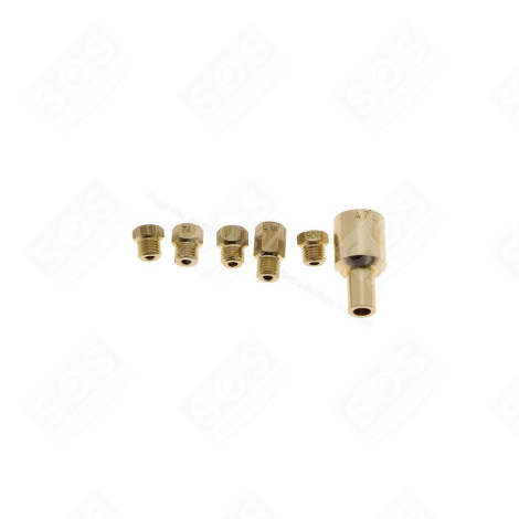 KIT D'INJECTEURS, GICLEURS BUTANE / PROPANE FOUR, CUISINIÈRE - 72X4000