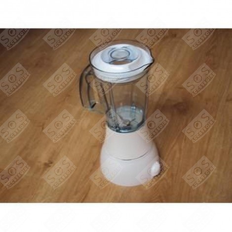 BOL BLENDER (MIXEUR) COMPLET (AVEC COUTEAU ET COUVERCLE) ROBOT MÉNAGER - REF.42520