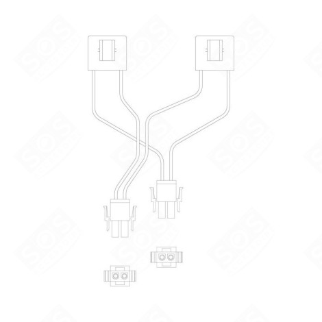 THERMOSTAT D'ORIGINE FRIGO, RÉFRIGÉRATEUR, CONGÉLATEUR - 2263022135