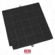 FILTRE CHARBON AIRFORCE FC120 AFFCAF16CS  260X256X17 MM HOTTE - 480122100934