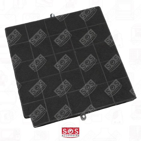 FILTRE CHARBON AIRFORCE FC120 AFFCAF16CS  260X256X17 MM HOTTE - 480122100934