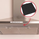 FILTRE CHARBON AIRFORCE FC120 AFFCAF16CS  260X256X17 MM HOTTE - 480122100934