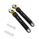LOT DE 2 AMORTISSEURS D'ORIGINE 210 MM MACHINE À LAVER, LAVE-LINGE - C00286060, 482000023249