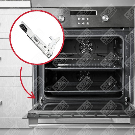 CHARNIÈRE PORTE D'ORIGINE FOUR, CUISINIÈRE - 42818310