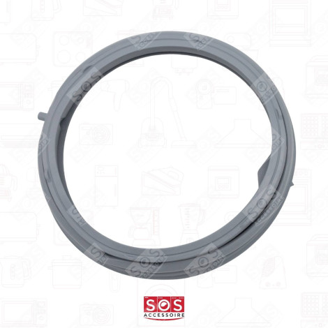 JOINT DE HUBLOT (MANCHETTE) AVEC RETOUR A LA CUVE TROU OUVERT TUYAU OUVERT MACHINE À LAVER, LAVE-LINGE - MDS63972301, 4986ER1005C