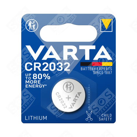 PILE BOUTON CR2032 3V ACCESSOIRES ET ENTRETIEN - 6032101401
