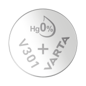 Pile bouton v301 - sr43 d'origine