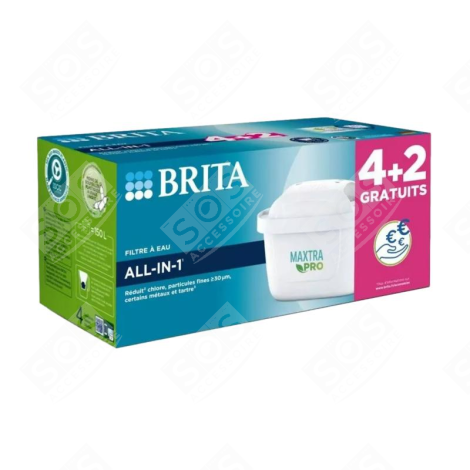 CARTOUCHES FILTRANTES 4+1 MAXTRA PRO ALL IN 1 D'ORIGINE BOUILLOIRE, CARAFE - 1050416