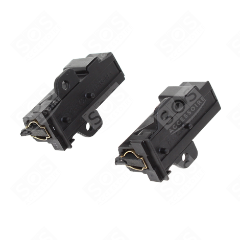 JEU DE 2 CHARBONS MOTEUR MACHINE À LAVER, LAVE-LINGE - 481281719419