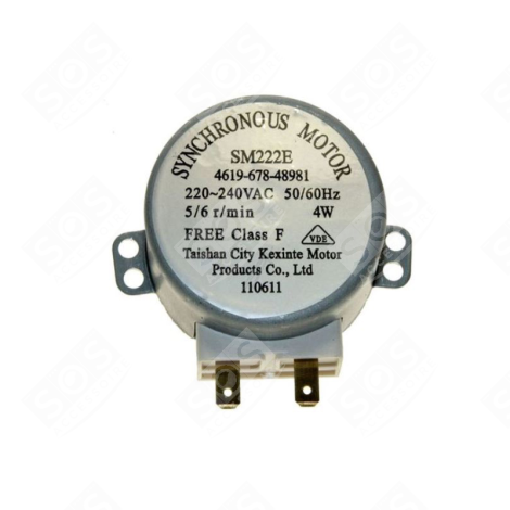 MOTEUR PLATEAU D'ORIGINE FOUR MICRO-ONDES - 481067848981