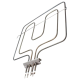 RESIST. VOUTE/GRILL ORIGINE FOUR, CUISINIÈRE - CA5G001A1