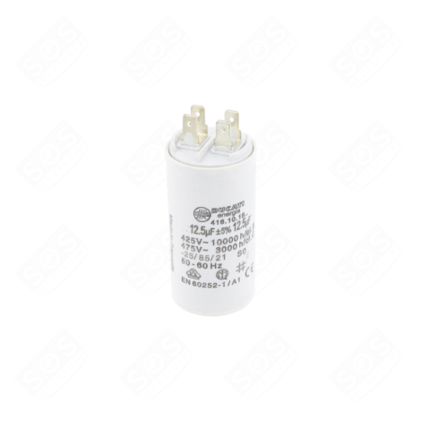 CONDENSATEUR 12MF 450V D'ORIGINE MACHINE À LAVER, LAVE-LINGE - 92213420