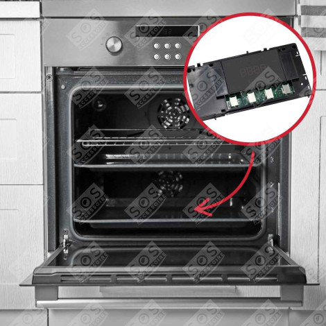 CARTE CLAVIER D'ORIGINE FOUR, CUISINIÈRE - AS0038398