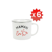 Tasses maman en or x6 d'origine