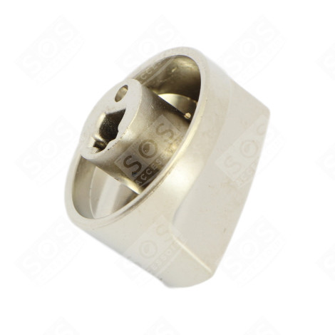 BOUTON DE GAZ D'ORIGINE NICKEL SATINÉ FOUR, CUISINIÈRE - 81218023