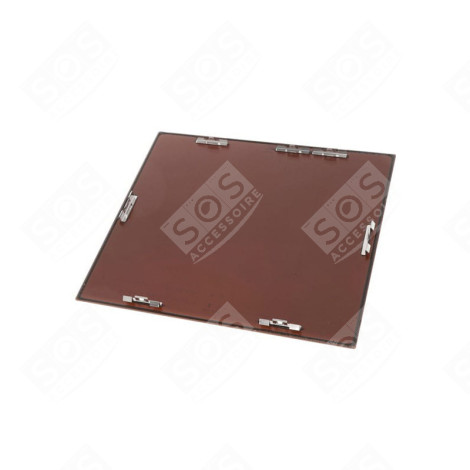 DESSUS EN VERRE VITROCÉRAMIQUE NOIR (590X520MM)  PLAQUE DE CUISSON - 7321424105458