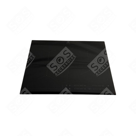 DESSUS EN VERRE VITROCÉRAMIQUE NOIR (590X520MM)  PLAQUE DE CUISSON - 7321424105458
