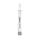 CAPTEUR THERMOCOUPLE 250 MM D'ORIGINE FOUR, CUISINIÈRE - 14000908607