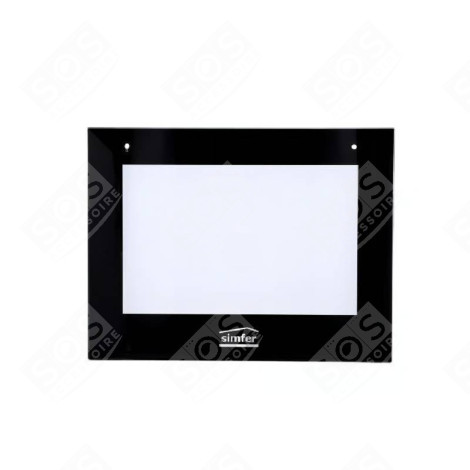 VITRE EXTÉRIEURE DE PORTE 60X60  FOUR, CUISINIÈRE - 70006030