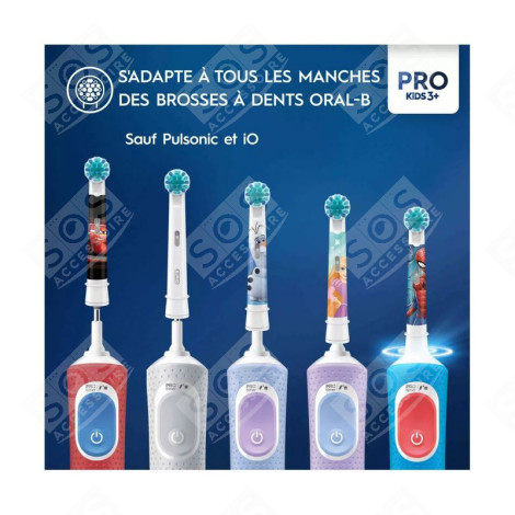 BROSSETTES SPIDERMAN X3 D'ORIGINE BROSSE À DENTS ÉLECTRIQUE - 8006540805091