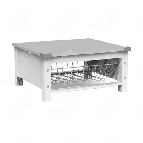 SOCLE RÉHAUSSEUR UNIVERSEL AVEC PANIER SÈCHE-LINGE - 3422159