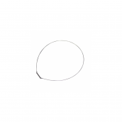 Collier de serrage avant de joint de hublot d'origine