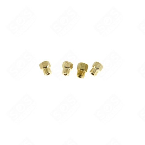 JEU INJECTEURS GAZ BUTANE D'ORIGINE FOUR, CUISINIÈRE - 76X3494