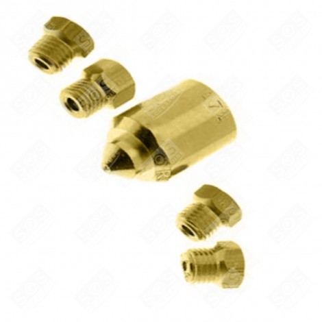 SACHET INJECTEURS, GICLEURS GAZ BUTANE/PROPANE FOUR, CUISINIÈRE - AS0005039