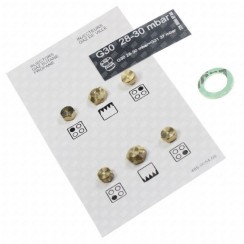 Sachet Injecteurs, gicleurs gaz butane/propane 8 mm