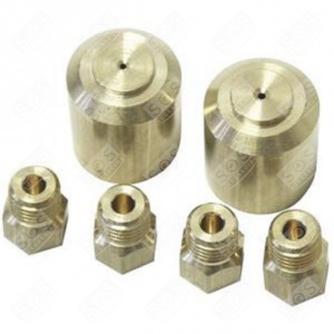SACHET INJECTEURS, GICLEURS GAZ BUTANE/PROPANE FOUR, CUISINIÈRE - 79X6015