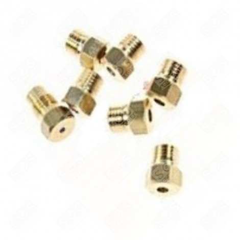 JEU D'INJECTEURS, GICLEURS GAZ NATUREL FOUR, CUISINIÈRE - 49011067