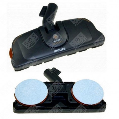 BROSSE, EMBOUT PARQUET TWIST & CLEAN ASPIRATEUR - 432200420110,  432200422970