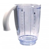 Bol blender / mixeur blanc acrylique nu