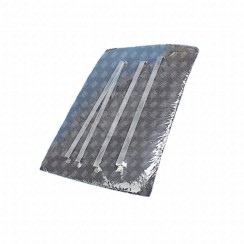 Lot de 2 Filtres à charbon  300X215X8 mm