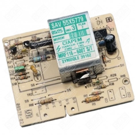 CARTE DE PUISSANCE MACHINE À LAVER, LAVE-LINGE - MRF116, 55X5779