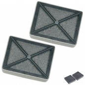 Lot de 2 Filtres charbon