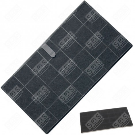 FILTRE CHARBON FCHAR 350X191X9 MM HOTTE - AFCFCAF25X10S, 482000008330