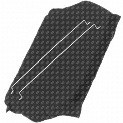 Filtre charbon  483X224 mm