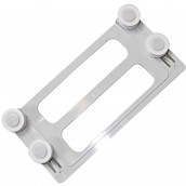 Guide panier sup avec 4 roulettes