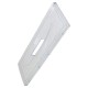 FAÇADE DE BAC A LÉGUMES CRYSTAL NEUTRE D'ORIGINE  460X156 MM FRIGO, RÉFRIGÉRATEUR, CONGÉLATEUR - C00283264, 482000031576
