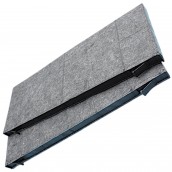 Lot de 2 filtres charbon d'origine 375X130X18 mm