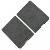 Lot de 2 filtres à charbon actif DHZ90AF d'origine  300X212X30