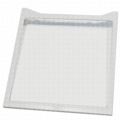 Clayette, étagère en verre d'origine     -   326X306 mm