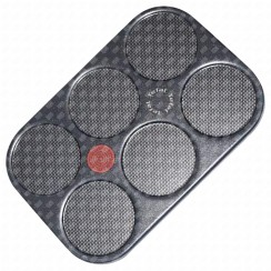 Plaque dessus 6  crepes