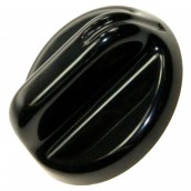 Bouton de commande noir