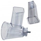 Corps de râpe avec poussoir